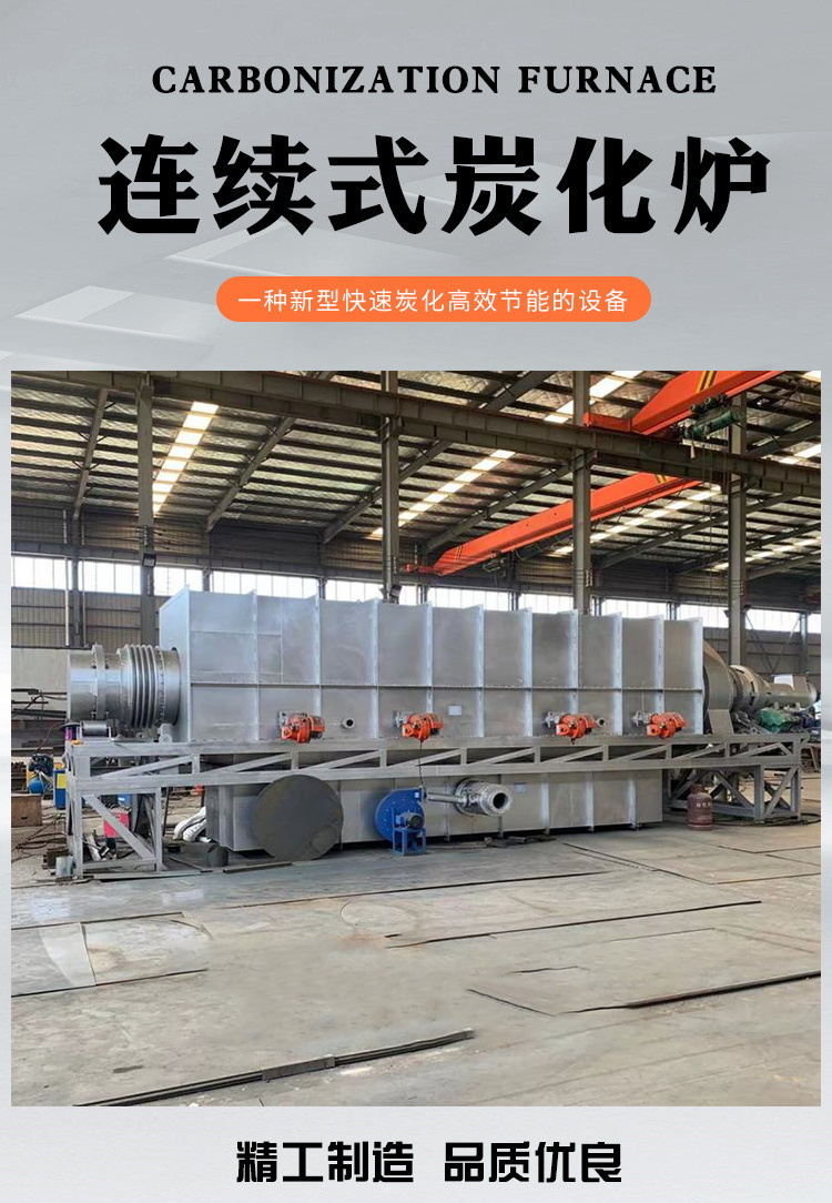 連續式炭化爐
